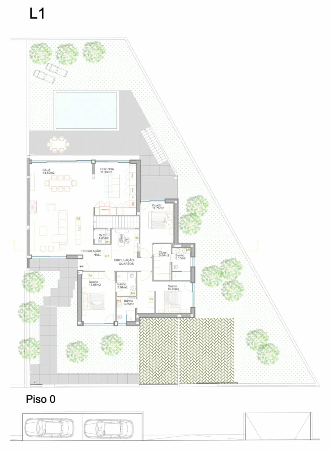Moradia térrea, junto ao Regimento de Infantaria - Parque das 7 Fontes — 19