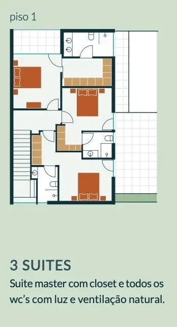 Moradia de gaveto T3 em Palmeira — 27