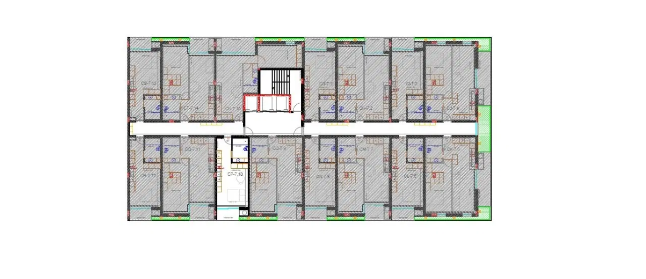 Apartamento T0 Novo em condomínio fechado com Varanda — 44