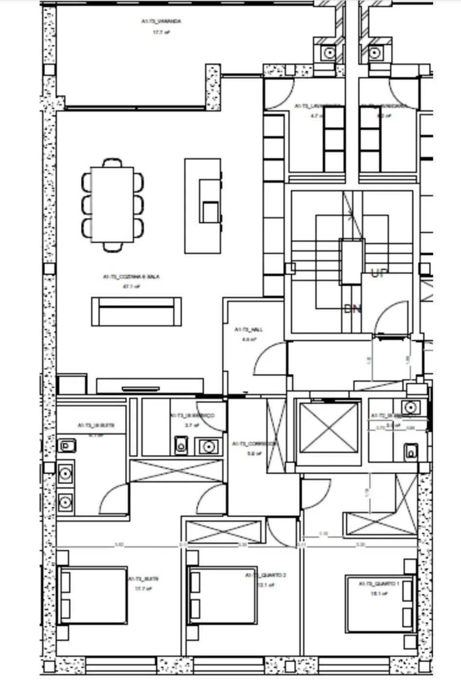 Apartamento T3 Semi-novo em Tenões, Braga — 27