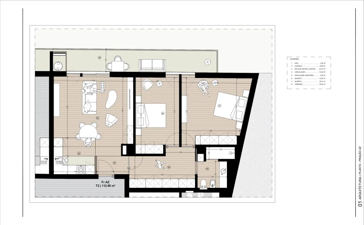 APARTAMENTO T2 NOVO. PRONTO A HABITAR, EM GUALTAR, BRAGA - MUITO PRÓXIMO À UNIVERSIDADE DO MINHO — 19