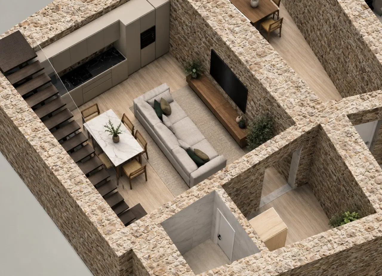 Moradia T2, totalmente renovada, em Santa Lucrécia de Algeriz, Braga. — 16