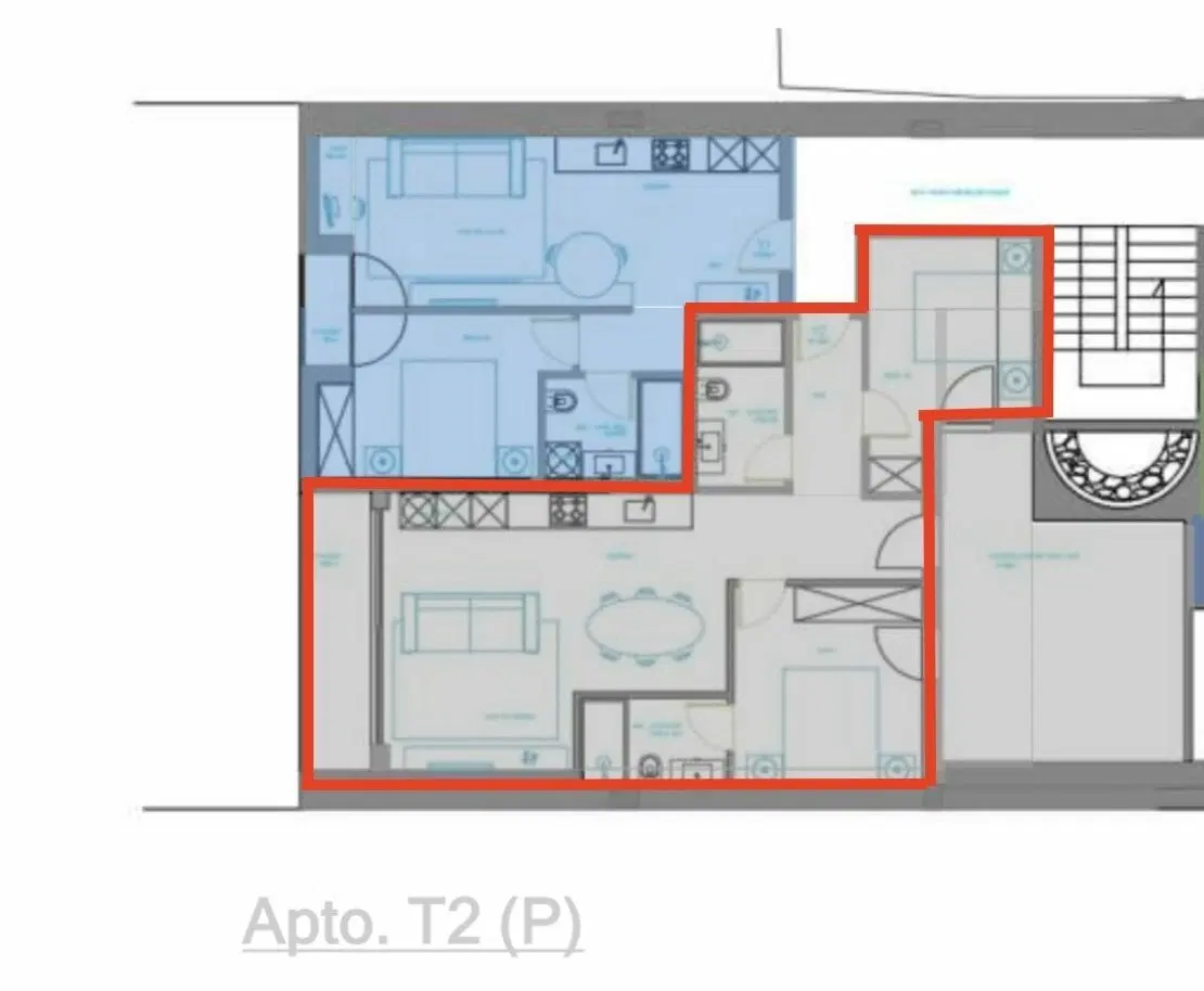 Apartamento T2 - São Vicente - Centro Histórico de Braga — 15