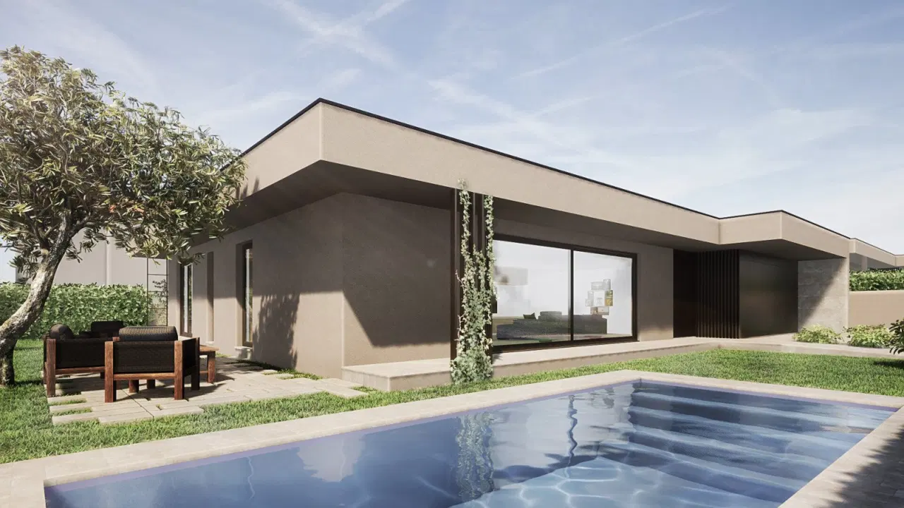 Moradia Térrea T4 com Piscina em Soutelo, Vila Verde — 3