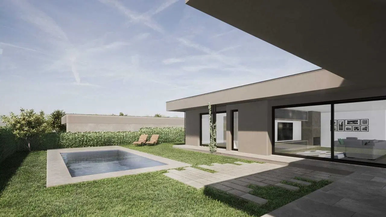 Moradia Térrea T4 com Piscina em Soutelo, Vila Verde — 2