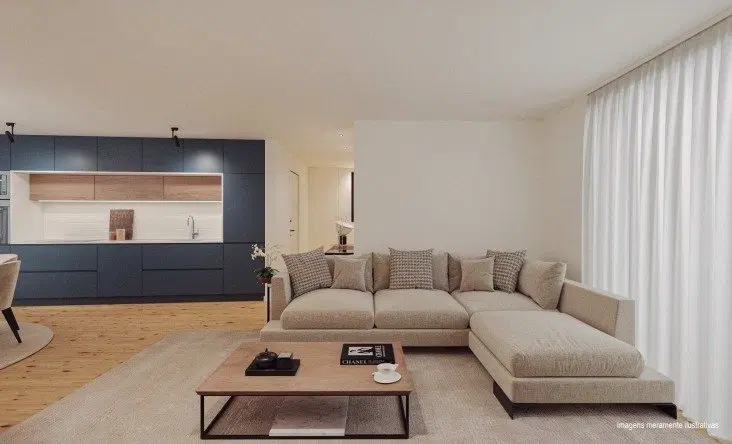 Apartamentos T2 no centro da cidade — 4