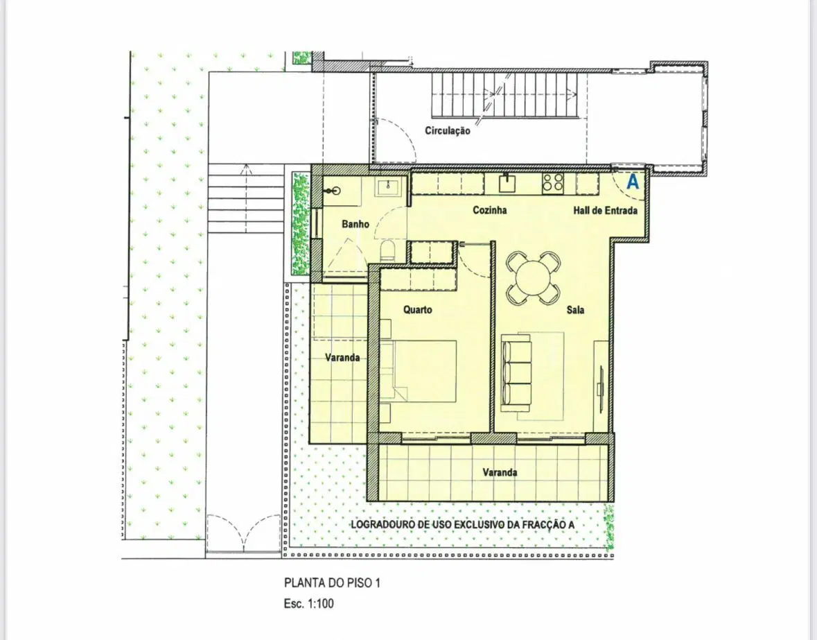 APARTAMENTO T1 NOVO COM JARDIM — 26