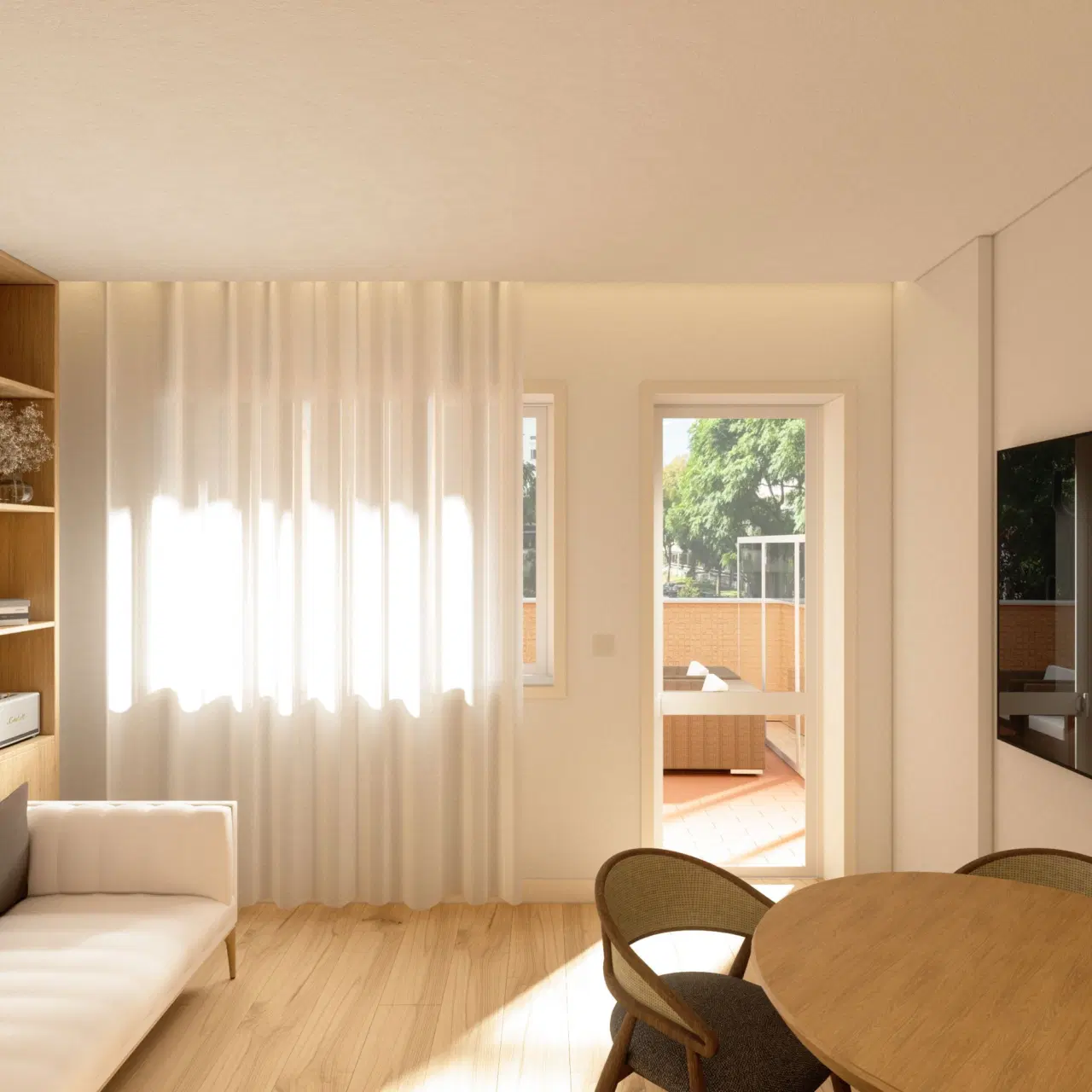 Apartamento T0 Remodelado com Terraço no Centro de Braga — 15