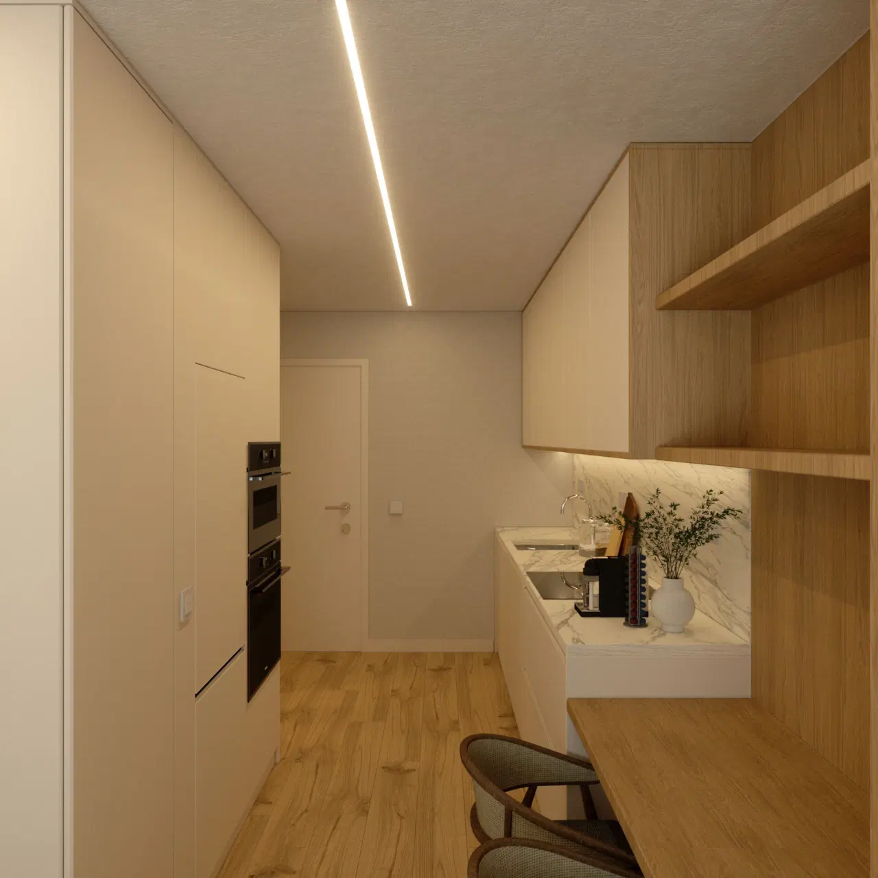 Apartamento T0 Remodelado com Terraço no Centro de Braga — 12