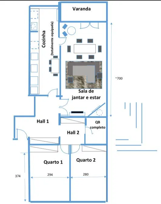 Apartamento T2 RENOVADO com Garagem Fechada e Varanda — 18