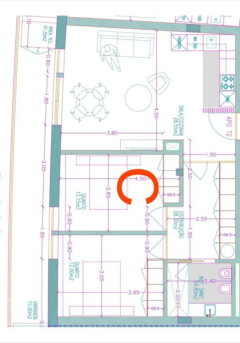 APARTAMENTO T2 NOVO EM GUALTAR, BRAGA - MUITO PRÓXIMO À UNIVERSIDADE DO MINHO — 16